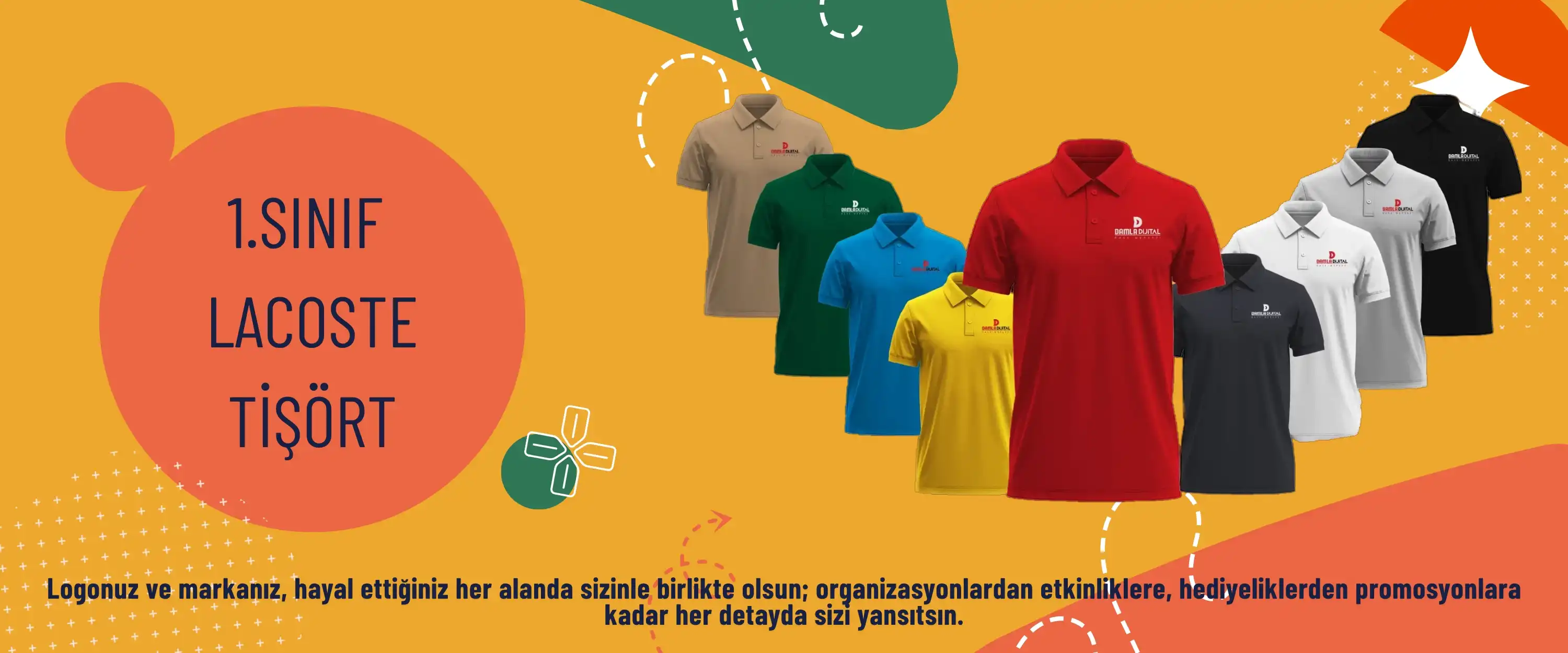 1.Sınıf Lacoste Tişört