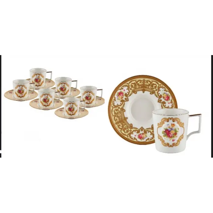 Rivadossi Stempa Naples 6lı Fincan Seti
