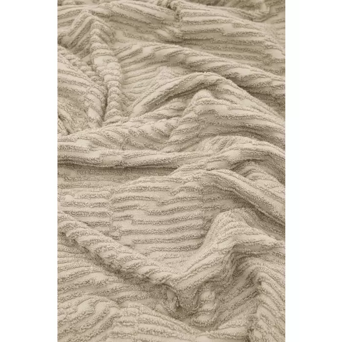 Ecocotton Anisa Yüz Havlusu Bej 50x90 Cm
