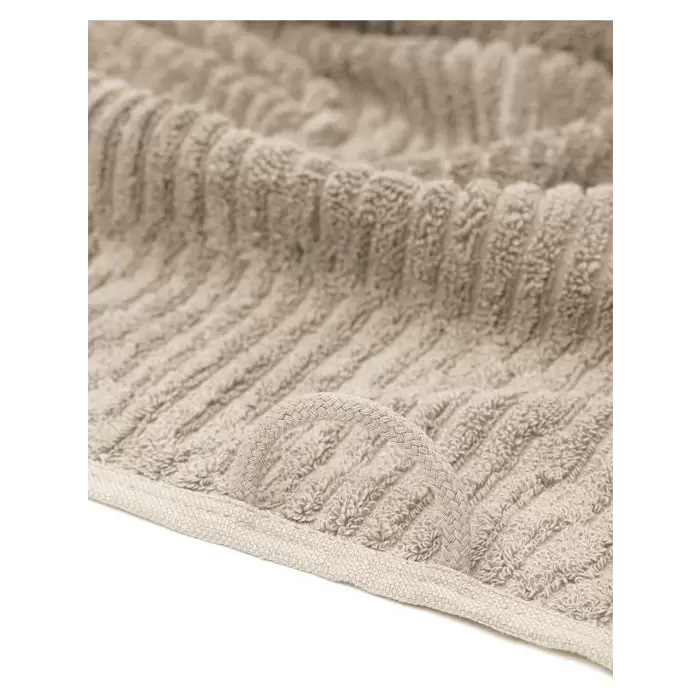 Ecocotton Anisa Yüz Havlusu Bej 50x90 Cm