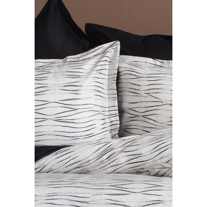 İssimo Galaxy Dijital Pamuk Saten Çift Kişilik Nevresim Takımı