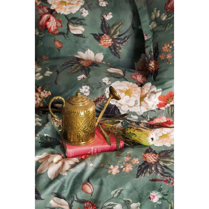 İssimo Japonesque Tencel Pamuk Dijital Saten Çift Kişilik Nevresim Takımı