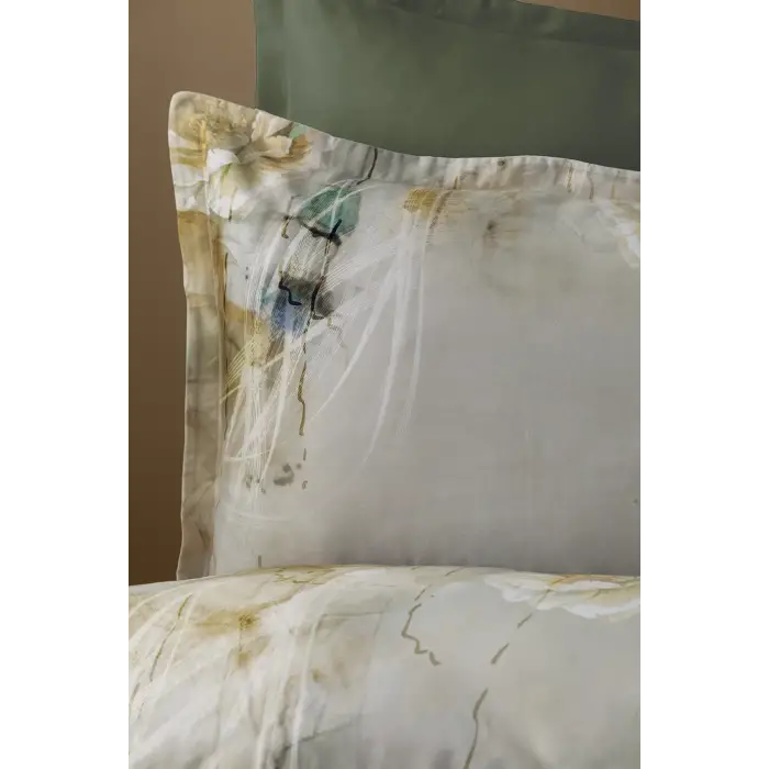 İssimo Rivoli 210 TC Dijital Pamuk Saten Çift Kişilik Nevresim Takımı