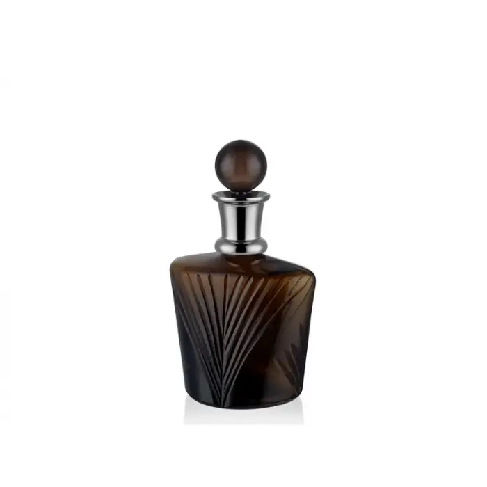 Lamedore Body Shape Khakı Color Bottle Kahve Şişe 13,5x10x24 Cm