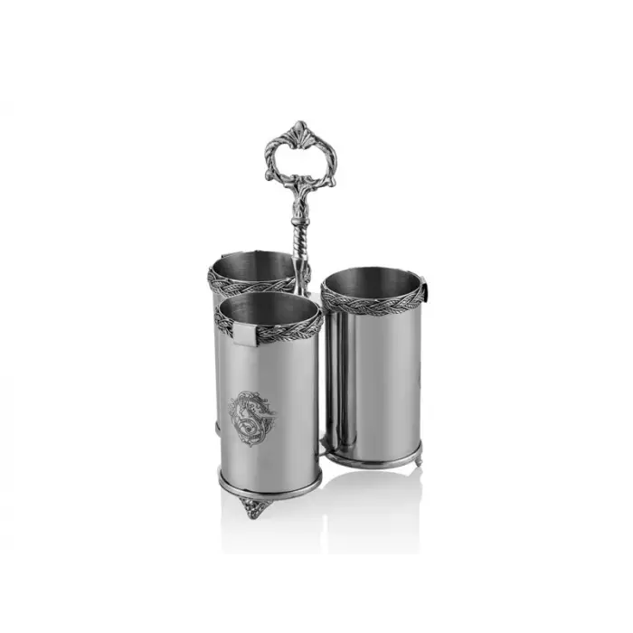 Lamedore Halatlı Ottomans Stand Kaşıklık 17x7x26 Cm