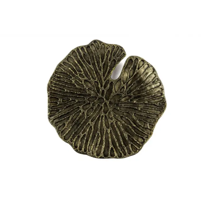 Mikasa Moor Bronz Nergis Yaprağı Duvar Süsü 48x48cm