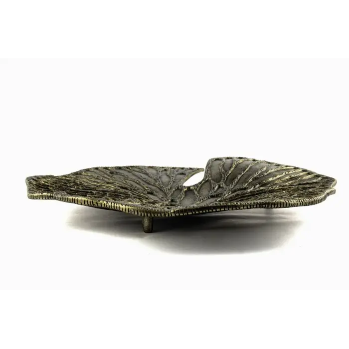 Mikasa Moor Bronz Nergis Yaprağı Duvar Süsü 48x48cm