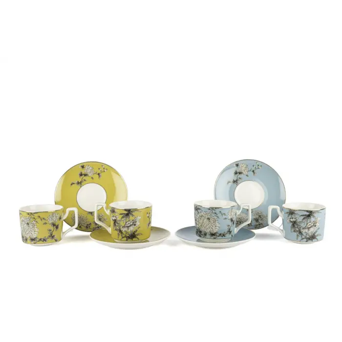 Mikasa Moor Full Bloom 4lü Kahve Fincan Seti 90cc