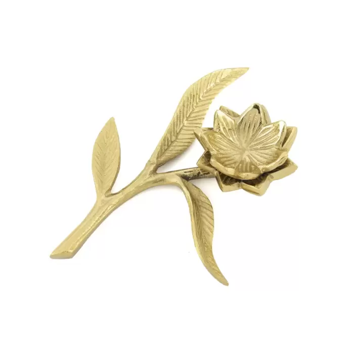 Mikasa Moor Gold Yapraklı Dekoratif Metal Çiçek 19x26cm