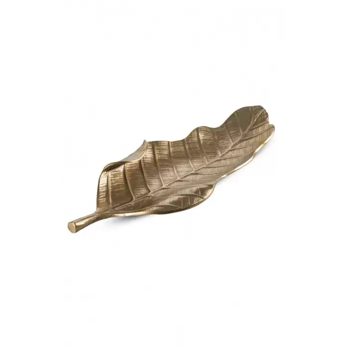 Selin Dekor osd63 Gold Yaprak Tabak 70 Cm