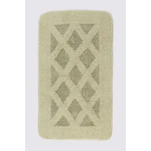 Ecocotton Nova Banyo Paspası Yeşil 70x120 Cm