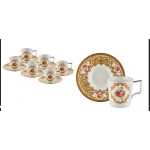 Rivadossi Stempa Naples 6lı Fincan Seti