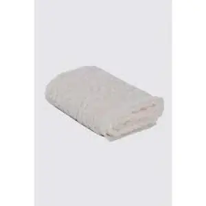 Ecocotton Elenora El Yüz Havlusu Penye Jakarlı Krem 50x90 Cm