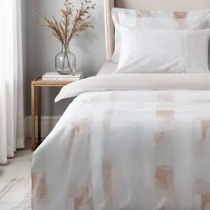 Ecocotton Lumia Tek Kişilik Nevresim Takımı Pamuk Saten 210 TC Bej