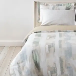 Ecocotton Lumia Tek Kişilik Nevresim Takımı Pamuk Saten 210 TC Yeşil