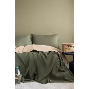 İssimo Sımply Battaniye 200x220 Forest/Cream