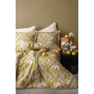 İssimo Tigres Tencel Pamuk Dijital Saten Çift Kişilik Nevresim Takımı