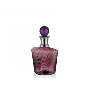 Lamedore Body Shape Purple Color Bottle Mor Şişe 13,5x10x24 Cm