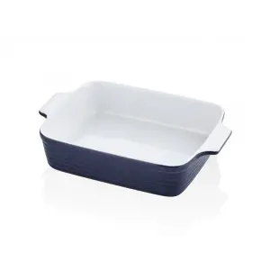 Lamedore Brandanı Dikdörtgen Mavi Fırın Kabı 33x23x8,5 cm