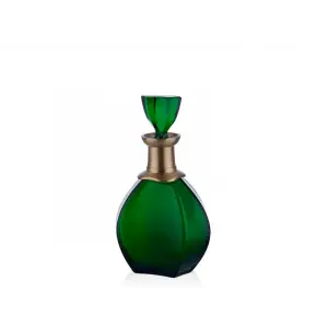 Lamedore Hexagon Green Bottle 14x28 Cm