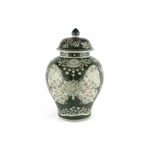 Mikasa Moor Yeşil Beyaz Kelebekli Küp 28x43cm