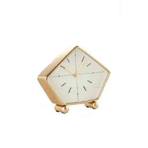 Selin Dekor sdmb06 met Gold Masa Saati 22 cm