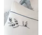 Ecocotton Derin Çift Kişilik Nevresim Takımı Organik Pamuk Saten Krem