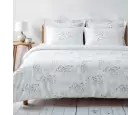 Ecocotton Lavena Çift Kişilik Nevresim Takımı Pamuk Saten 210 TC Krem-Kahve