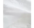 Ecocotton Paye Çift Kişilik Nevresim Takımı Organik Pamuk Perkal Nakışlı Dantelli Krem