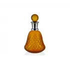 Lamedore Bell Shape Orange Color Bottle Turuncu Şişe 13x25 Cm