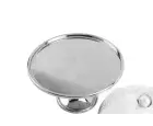 Mikasa Moor Darly Gümüş Cam Kapaklı Metal Kek Standı 26x27cm