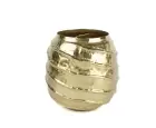 Mikasa Moor Shiny Gold Spiral Metal Vazo 29x30cm