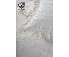 Nazik Home Celine İşlemeli Pamuk Saten Çift Kişilik 6 Parça Nevresim Takımı