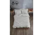 Nazik Home Loya Çiçek Nakışlı Çift Kişilik 6 Parça Nevresim Takımı