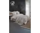 Nazik Home Maria İşlemeli Çift Kişilik 9 Parça Nevresim + Pike Set