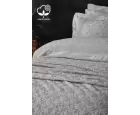 Nazik Home Maria İşlemeli Çift Kişilik 9 Parça Nevresim + Pike Set