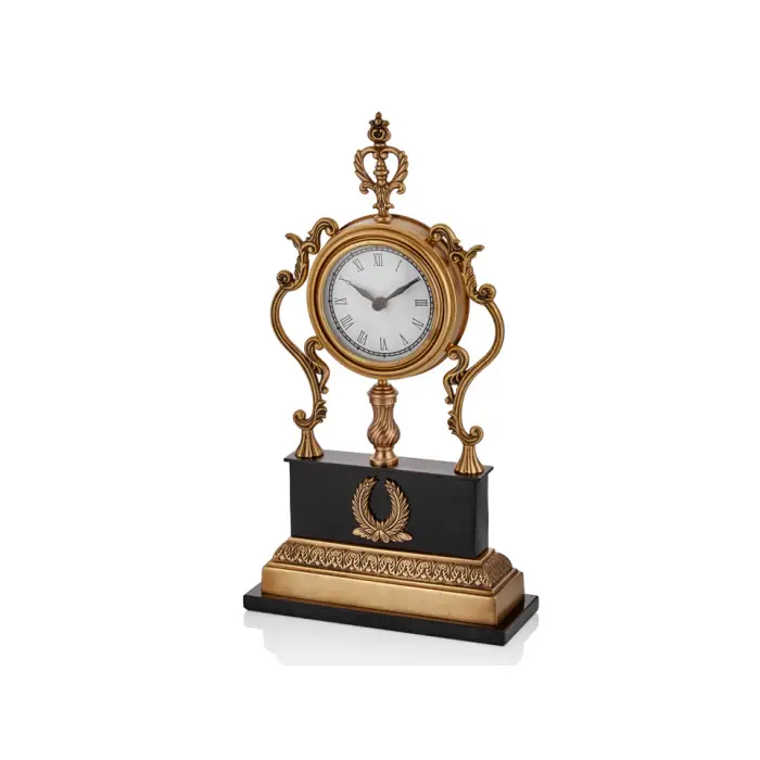 Lamedore Mızone Brass Dekoratif Pirinç Saat 23x9x42.5 cm