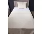 Rüya Pike Odamoda Tek Kişilik Krem Dantelli Yatak Örtüsü 180x260