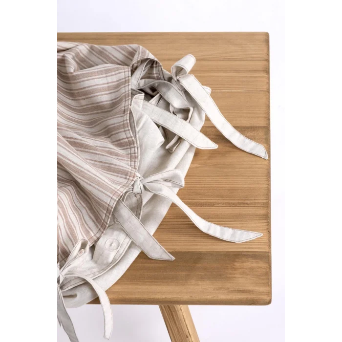Ecocotton Ala Çift Kişilik Nevresim Takımı %100 Organik Pamuk Keten Terra