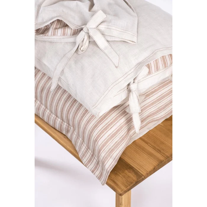 Ecocotton Ala Çift Kişilik Nevresim Takımı %100 Organik Pamuk Keten Terra