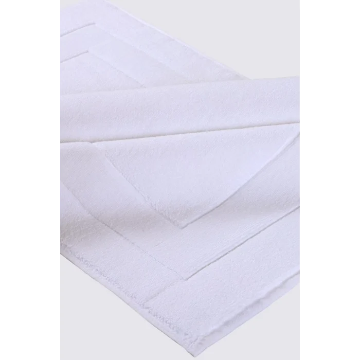 Ecocotton Elena Banyo Paspası Beyaz 50x80 Cm