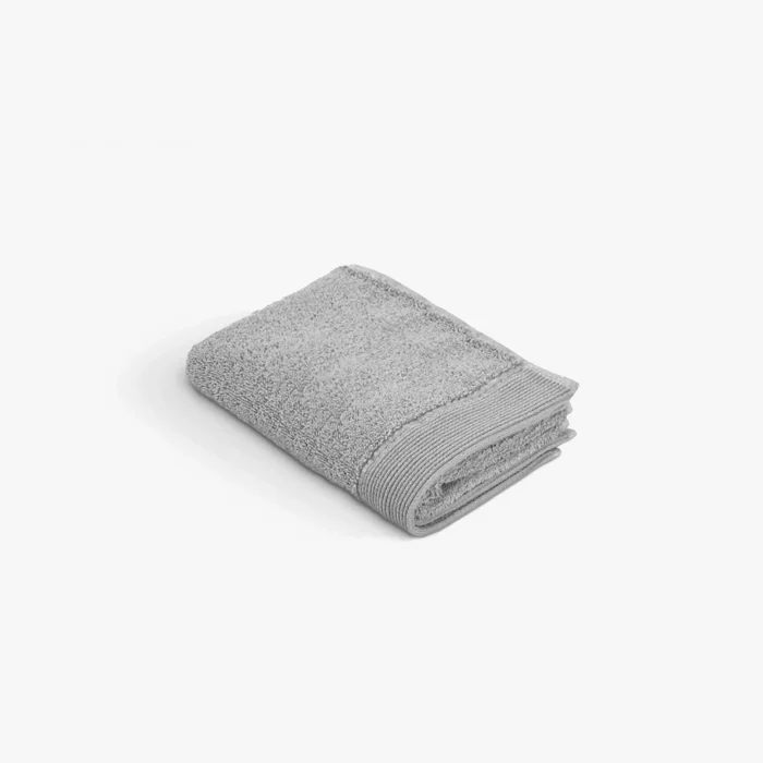 Ecocotton Eliza El Yüz Havlu Gri 30x50 Cm