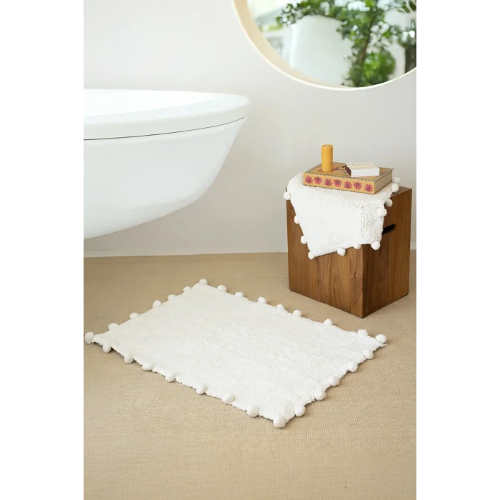 İrya Alya Banyo Paspası Ekru  40x60+60x90