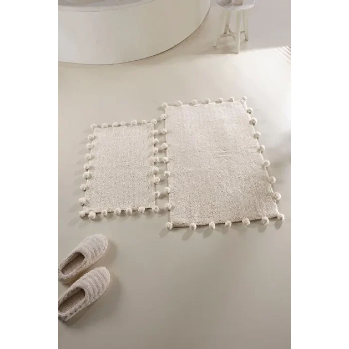 İrya Alya Banyo Paspası Ekru  40x60+60x90