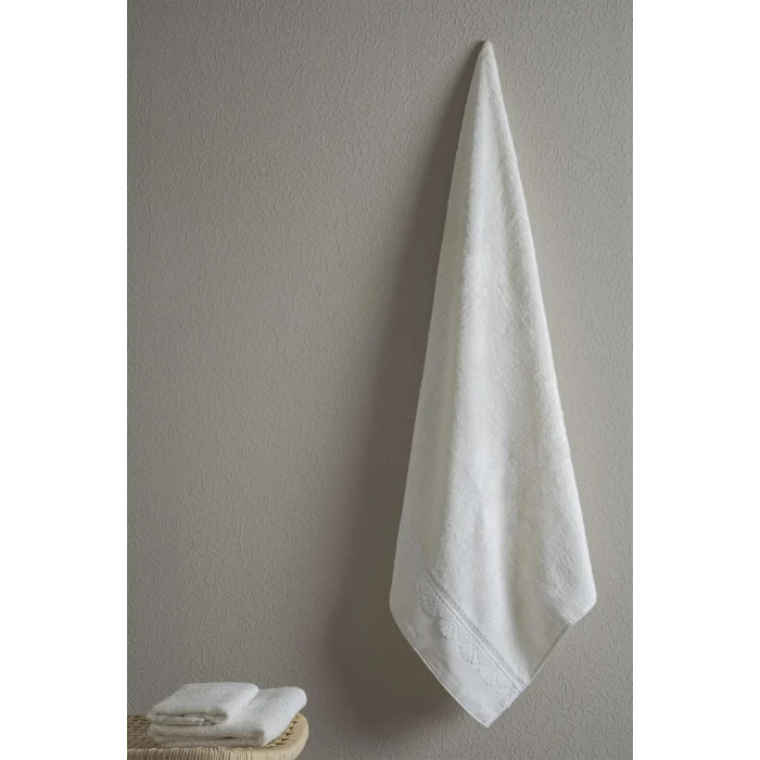 Nazik Home Zarif Dantelli El Yüz Havlusu ( 50X90 cm)