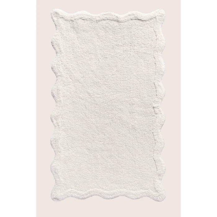Scallop Banyo Paspası 60x100 Ekru