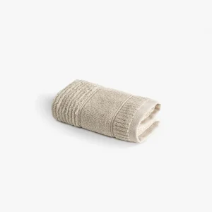Ecocotton Eliza El Yüz Havlu Bej 30x50 Cm