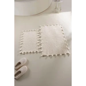 İrya Alya Banyo Paspası Ekru  40x60+60x90