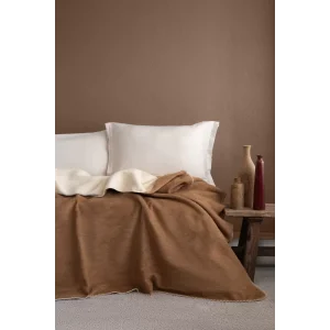 İssimo Sımply Battaniye 200x220 Caramel/Brown