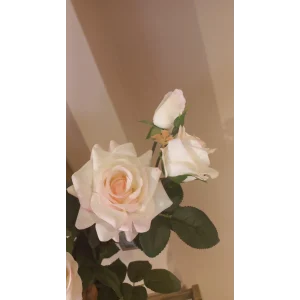 Koçaklar Yapay Allıklı 3*LÜ Islak Gül 73CM